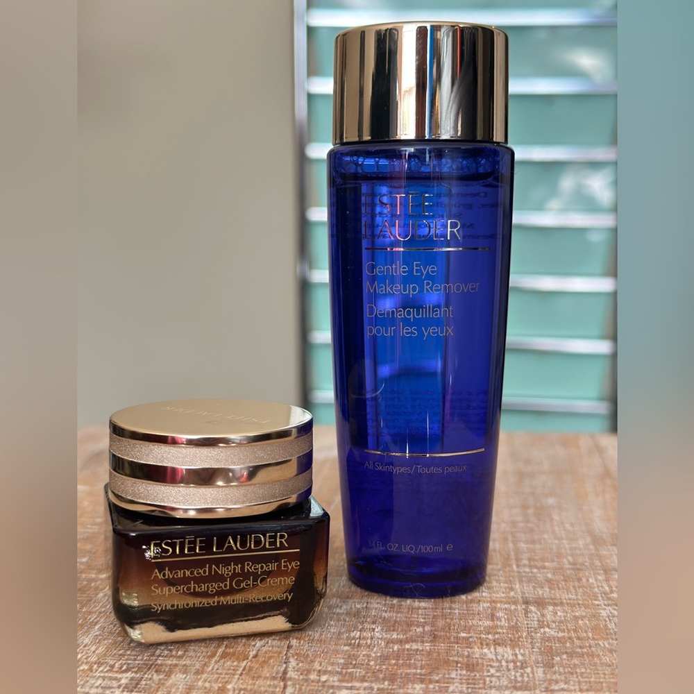 Estee Lauder Advanced Night Repair Eye and Gentle Eye Makeup Remover - Brand New